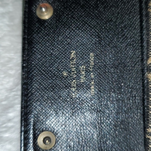 Louis Vuitton Denim Monogram Key Card Holder *HTF* - Picture 7 of 13
